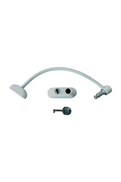 Tuncel Teknik 3-Piece Winlock Steel Rope Window Security Lock