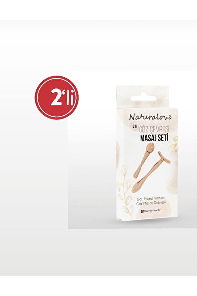 naturelove Göz Masaj Silindiri + Göz Masaj Çubuğu