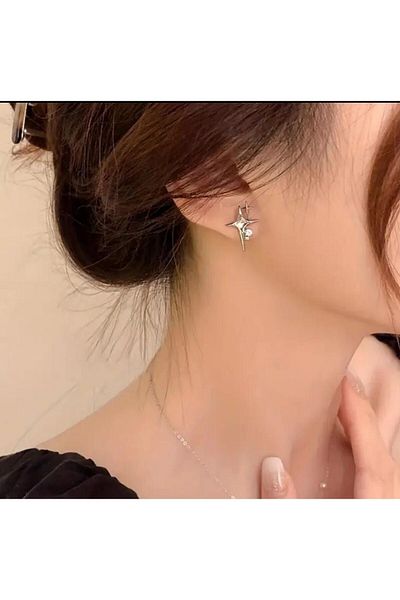Beyna Crystal Jewelled Star Earrings