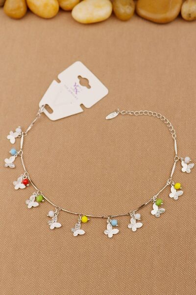 Keyifli Hayaller Steel Anklet - Ysx Brand Vip Butterfly Model Chain Anklet Si...