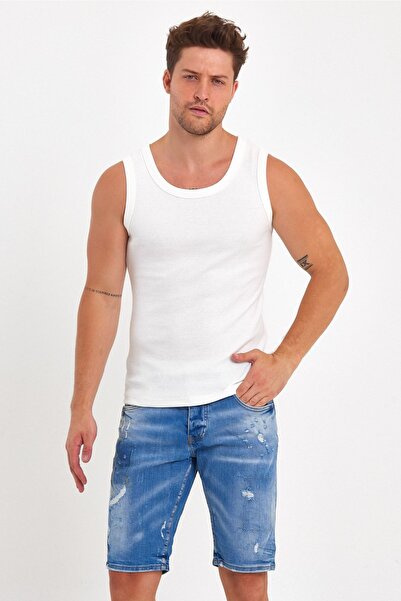 Fitmasterpro Tank Top Ribbed Halter Neck Undershirt - 3 Different Color Options