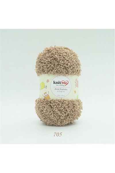 knitme Κάνε Με Μητέρα Κουτσούνα 705 Γάλα Καφές