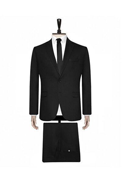 SÜVARİ Rahat Kalıp Düz Takım Elbise