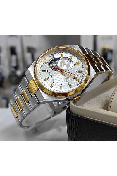 Raymond 40 mm Automatic Battery-Free Men's Wrist Watch - Japanese Mechanism