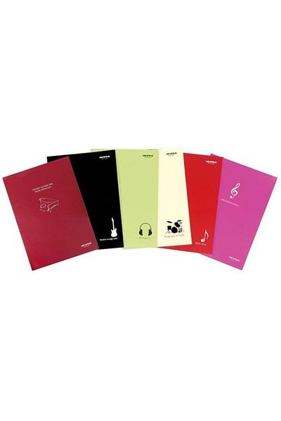 Mopak 20 de coli A4 caiet muzical de dimensiuni mari 2 buc