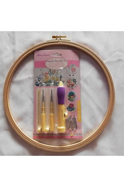 Genel Markalar Süs dünyası Punch Iğnesi Etamin Kasnak Takım