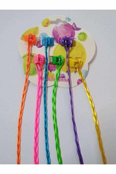 EFLAMEL DESING 6 agrafe colorate pentru păr împletit