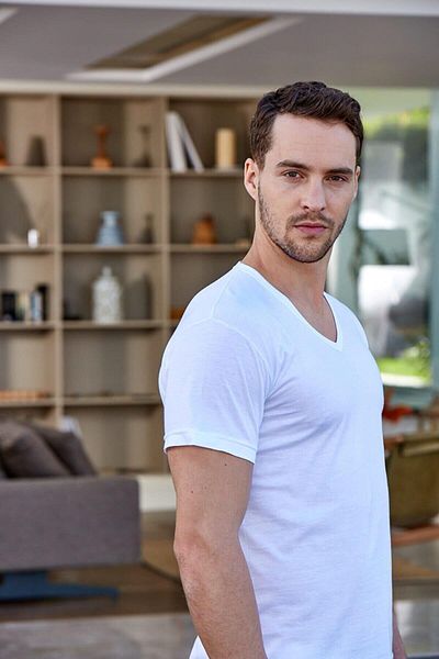 Berrak *****Berrak, 6 Pack Men's V-Neck Modal Undershirt Singlet