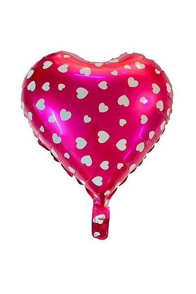Öz-bal 18 Inch Heart Foil Balloon - Inflatable Gold, Silver and Other Colors
