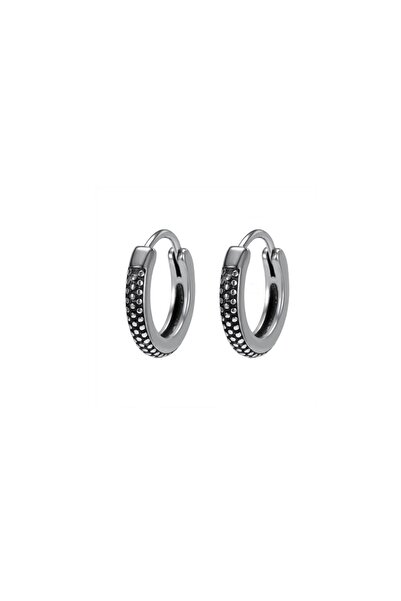 Viking Modern Design Casual 316L Steel Earrings - Circle Proof and Non-Tarnis...