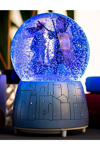 IMAN OF NOBLE Kış Masalı Ledli Kar Küresi