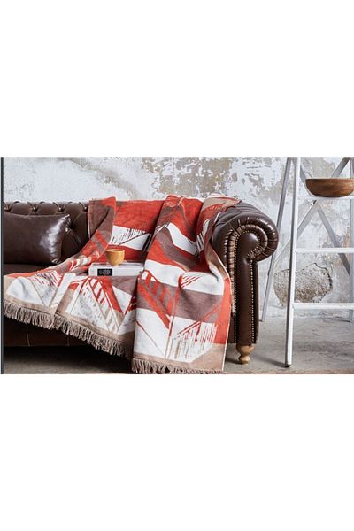 SESLİ HOME Luxury Plush Blanket 20221a Single Thick Warming Blanket 160x220 cm