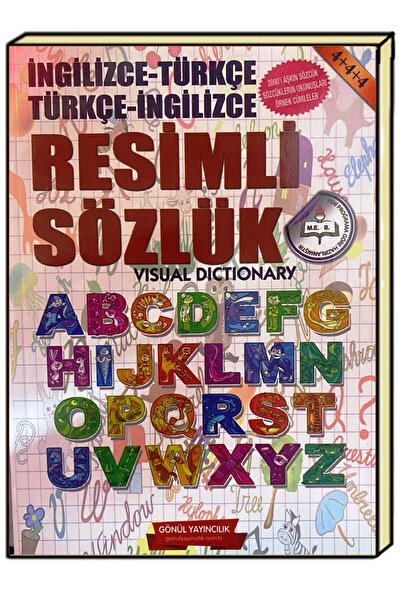 GÖNÜL YAYINCILIK Ingilizce Türkçe - Türkçe Ingilizce Resimli Sözlük