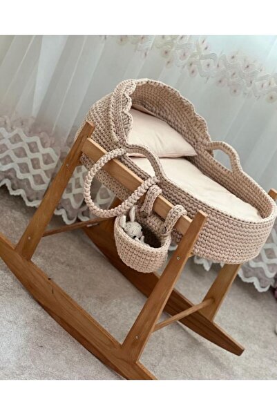 Ms Özel Tasarım Yarım Başlıklı Sepetli Puset Seti( Stand Dahil Değildir)