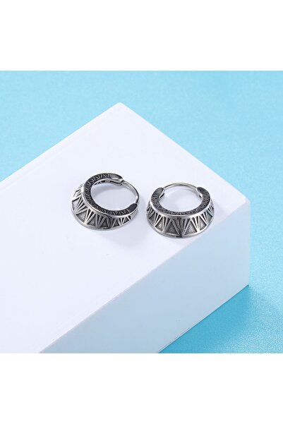 Viking Unisex Vintage 316L Steel Earrings - Stainless and Non Tarnish, Antiqu...