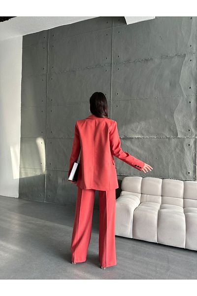 Moda İkra Women's Jacket and Trousers Set