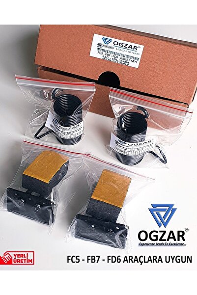 ogzar Fc5 2019-2020-2021-2022 (ANOTOMİK SPOİLERLİ) Makyajlı Fc5 Kasa Araçlara Uyumlu Ikili Set