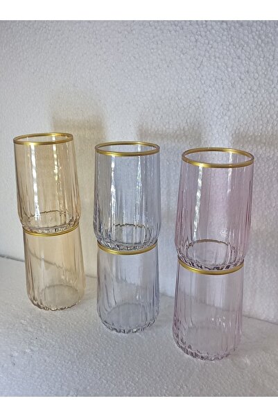 KEVSER GLASS Nova 3 Renk Kahve Yanı 6 Adet