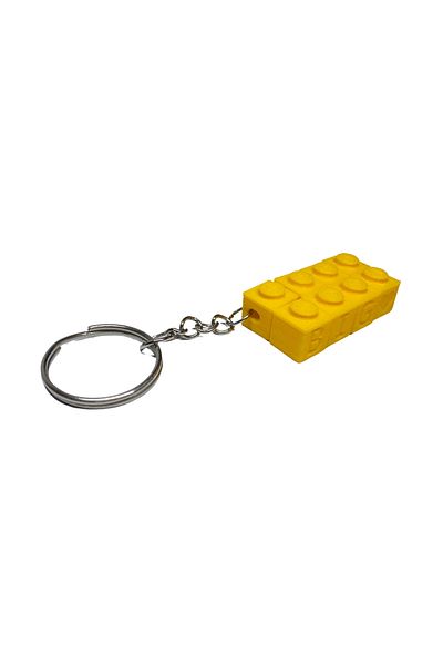 Tesseract Movable Lego Keychain