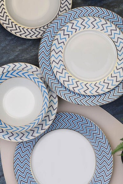 Kütahya Porselen Leonberg Yemek Takımı 24 Parça 6 Kişilik