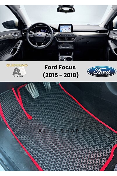 Alis Shop FORD FOCUS 2015-2018 ARASI ARACA ÖZEL YENİ NESİL EVA MAT OTO PASPAS...