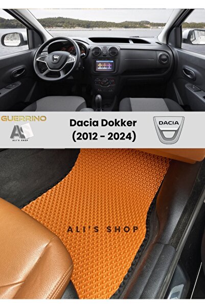 Alis Shop DACİA-DOKKER İÇİN 2012-2024  ARASI ARACA ÖZEL YENİ NESİL EVA MAT OT...