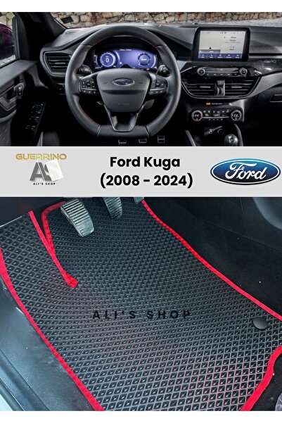 Alis Shop FORD KUGA 2008-2024 ARASI ARACA ÖZEL YENİ NESİL EVA MAT OTO PASPAS ...