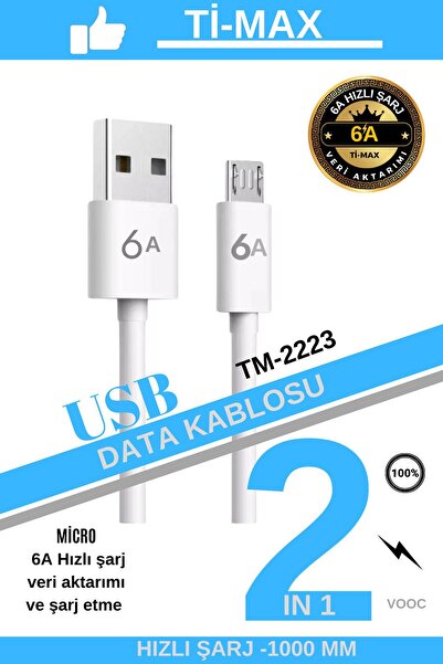 Gold Kama Ti-Max 6A Hızlı Şarj ve Veri Aktarım Kablosu micro hızlı şarj veri ...