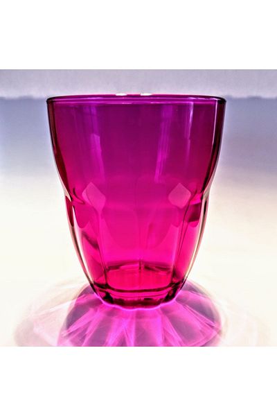 Bormioli Rocco Ercole Multicolor Fuchsia 23 Cl Glass 6 Pieces