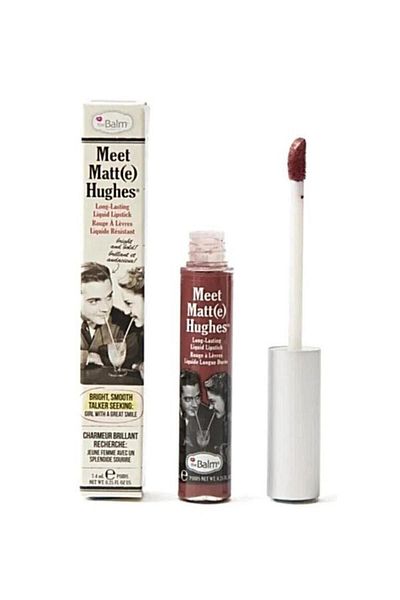 the balm Meet Matte Hughes Lipstick Liquid Lipstick - Generous