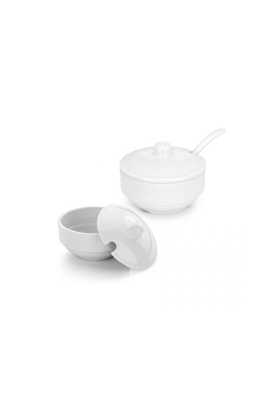 Tria Kırılmaz Kapaklı Ve Kaşıklı Baharat Kasesi 3 Adet 10 Cm Tr369