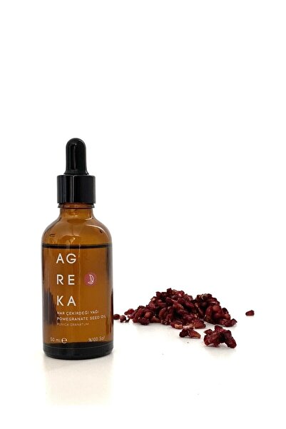 Agreka Nar Çekirdeği Yağı 50 ml / Soğuk Sıkım / Cilt Serumu