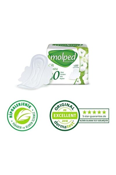 Molped Pure Soft Hijyenik Ped Uzun Mega Fırsat 144 Adet