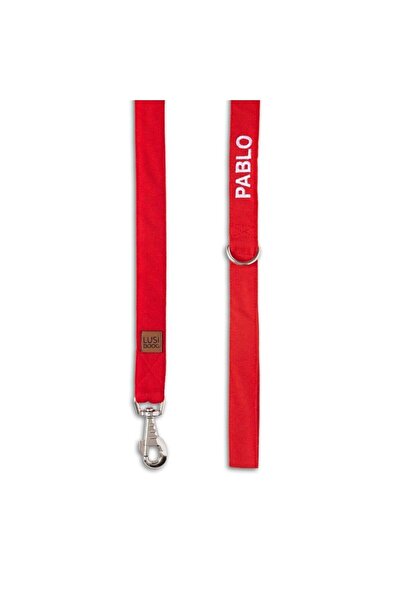 Lusi Doog Kişiye Özel Köpek Gezdirme Kayışı İsimli Köpek Gezdirme Tasması