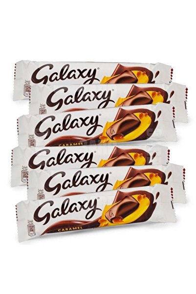 Yeşillik Market Galaxy Smooth Karamelli Çikolata 36g "6 Adet" kırışık renge