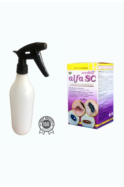 1000Hour Averkill Alfa Sc Hamamböceği Ilacı /1000ml Fısfıs Set