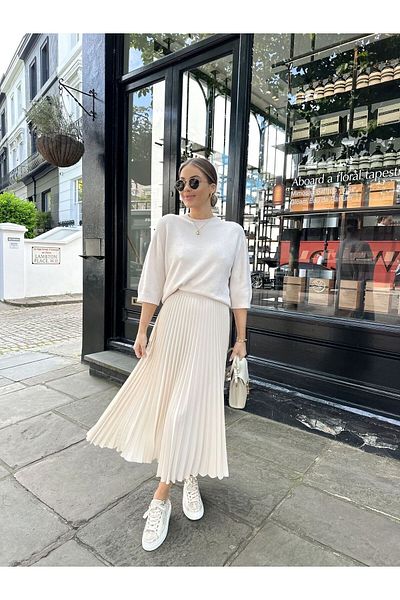 Zübeyde Sayın Pleated Henza Hijab Skirt