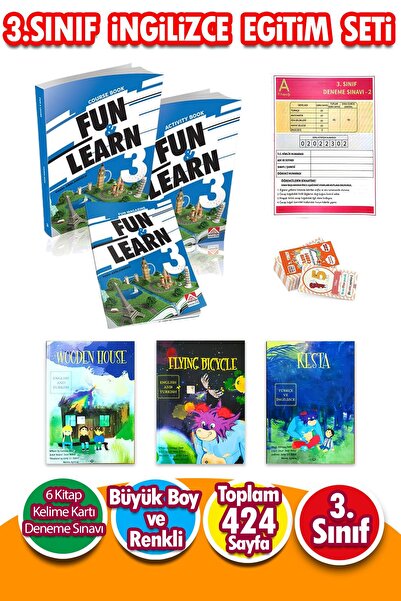 Harika Kitap 3.Sınıf İngilizce Hikayeli Eğitim Seti