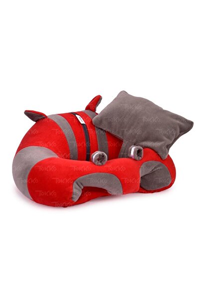 TOKKO Yastık Hediyeli Bebek  Oturma Destek Minderi - Büyük Bebek Koltuğu  Kır...