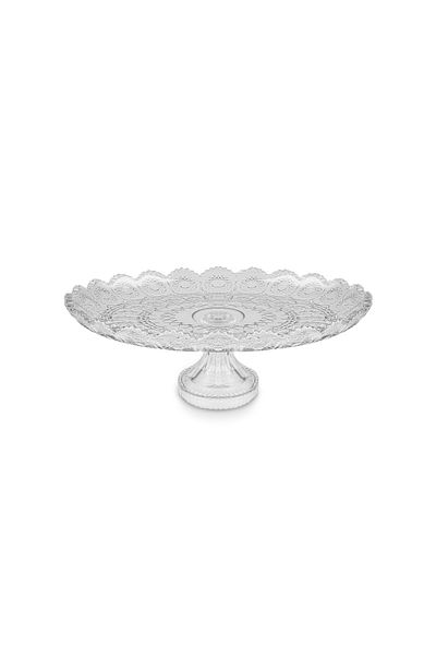 Karaca Turkan Crystal Glass Sweet Presentation Bowl 36 cm
