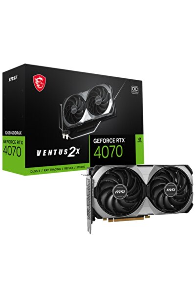 MSI GeForce RTX 4070 Ventus 2X E 12G OC GD6X 192B