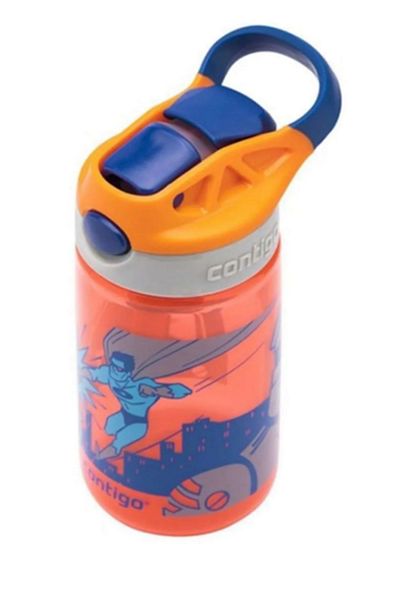 Contigo 420ml Children's Water Bottle with Pacifier - Close to Glass Plastic No 7 Tritan