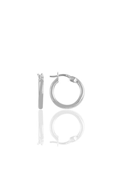 Söğütlü Silver Gümüş 16 Mm Şarnel Halka Küpe Sgtl10641rodaj