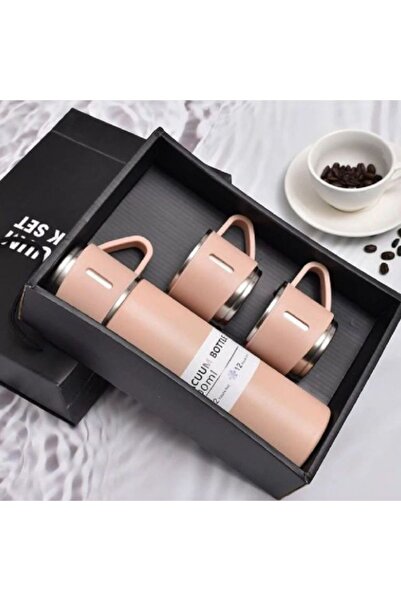 Genel Markalar Termos Fincan Seti Vakumlu Kamp Seti 12 Saat Sıcak 12 Saat Soğ...