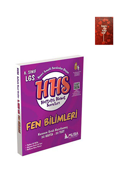Muba Yayınları MUBA 8. SINIF FEN BİLİMLERİ HAFTALIK HASAT SORU BANKASI (HHS)