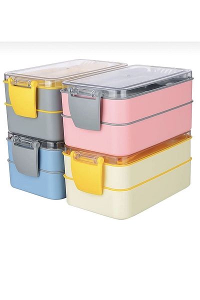 Titiz Plastik Titiz Fely 2 Layer Feeding Bowl