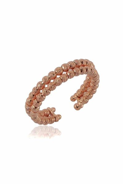 Söğütlü Silver Kadın Dorica Rose İkili Yüzük SGTL4504