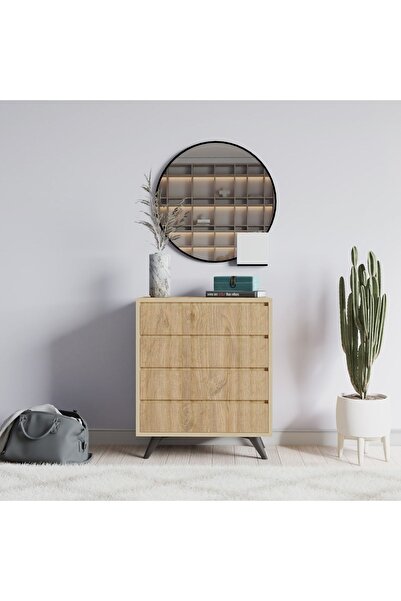 Genel Markalar Suvera 4 Çekmeceli Şifonyer
