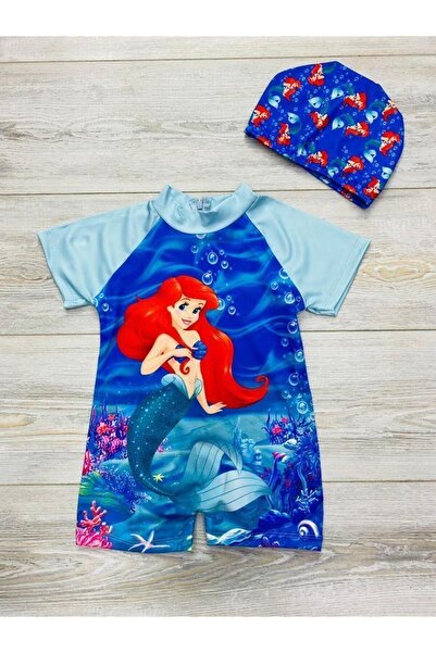 LİLLYPİCCA Kız Çocuk Fermuarlı Boneli Çocuk Mayo Takımı (KALIPLAR TAM YAŞ TER...