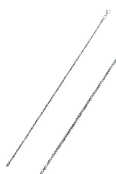 Söğütlü Silver Kadın Gümüş Renk Gümüş Zincir Bileklik SGTL8623